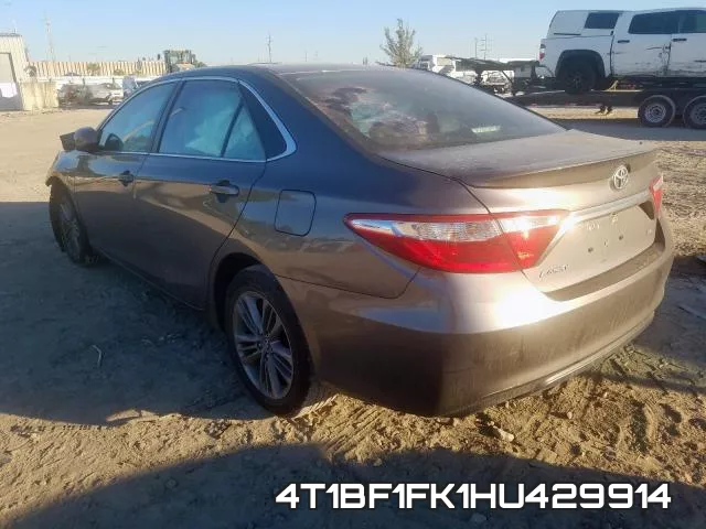 4T1BF1FK1HU429914 фото 4