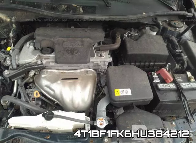 4T1BF1FK6HU384212 фото 2