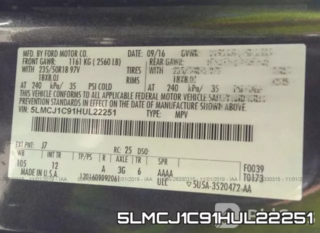 5LMCJ1C91HUL22251 фото 10