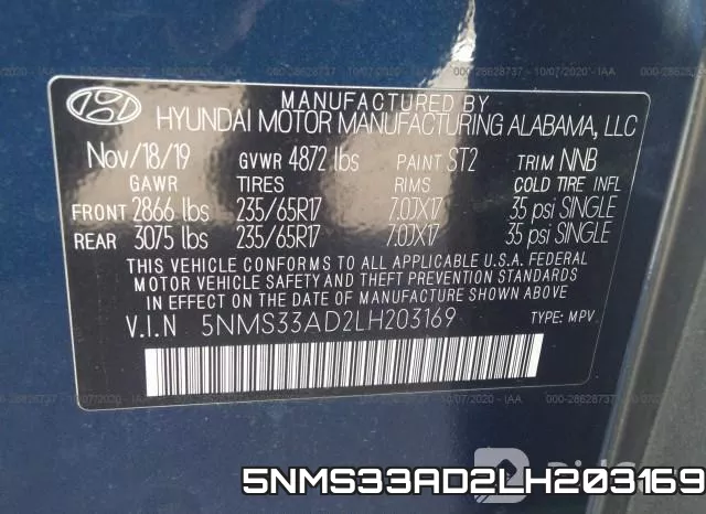 5NMS33AD2LH203169 фото 10