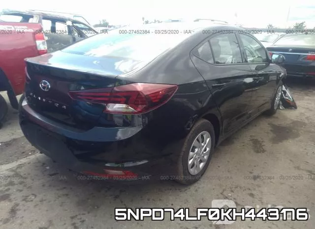 5NPD74LF0KH443176 фото 4