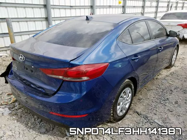 5NPD74LF3HH141387 фото 5