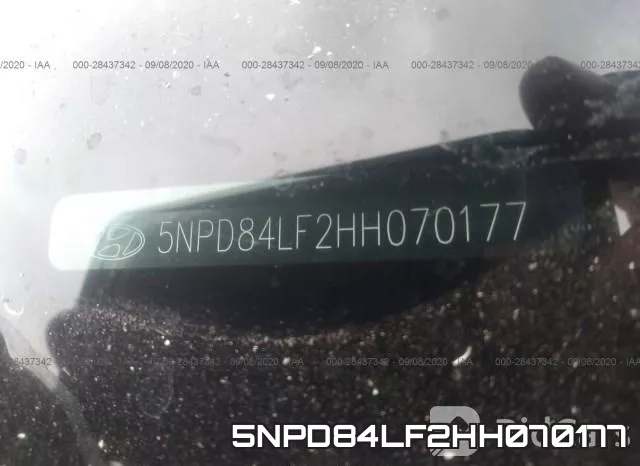 5NPD84LF2HH070177 фото 10