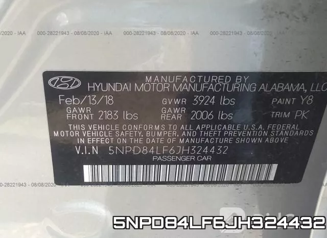 5NPD84LF6JH324432 фото 10