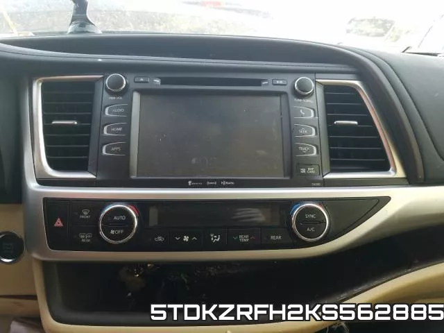 5TDKZRFH2KS562885 фото 10