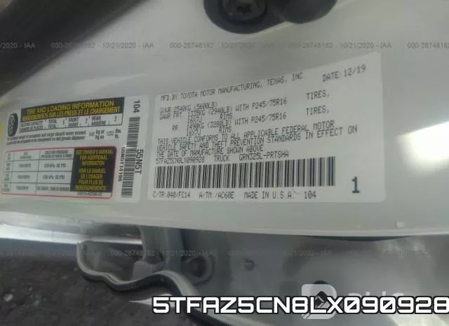 5TFAZ5CN8LX090928 фото 10
