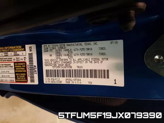 5TFUM5F19JX079390 фото 2