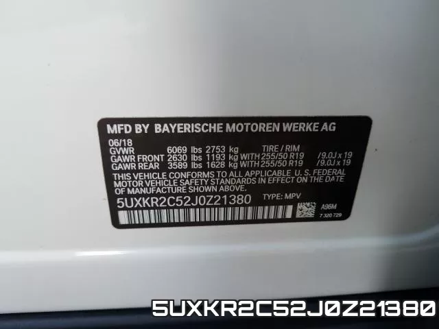 5UXKR2C52J0Z21380 фото 2