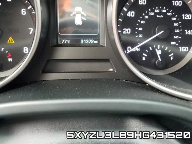 5XYZU3LB9HG431520 фото 9