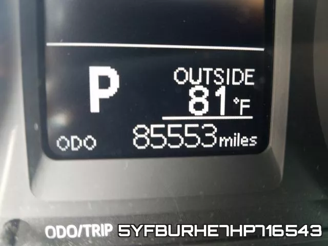 5YFBURHE7HP716543 фото 9