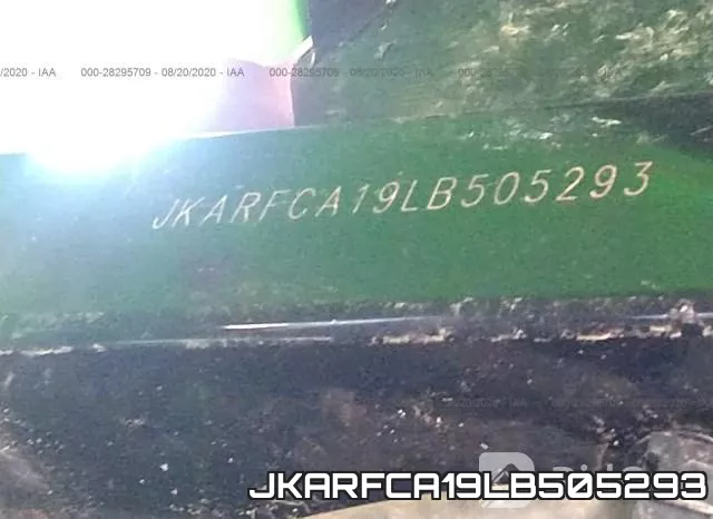 JKARFCA19LB505293 фото 2
