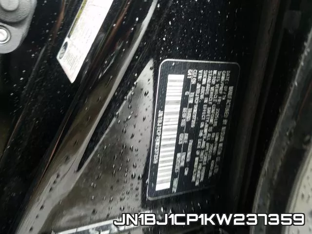 JN1BJ1CP1KW237359 фото 2