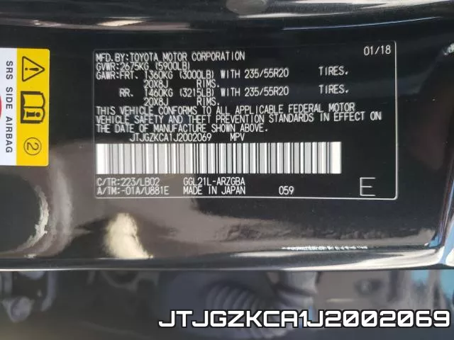 JTJGZKCA1J2002069 фото 2