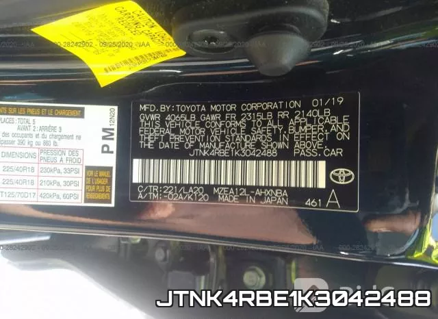 JTNK4RBE1K3042488 фото 10