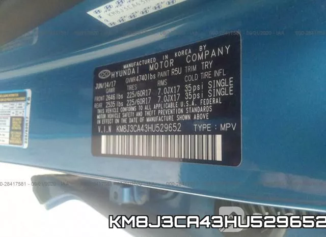 KM8J3CA43HU529652 фото 10