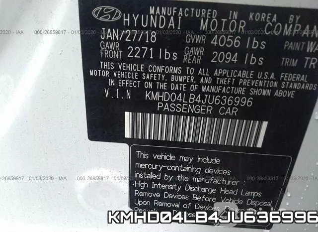 KMHD04LB4JU636996 фото 10