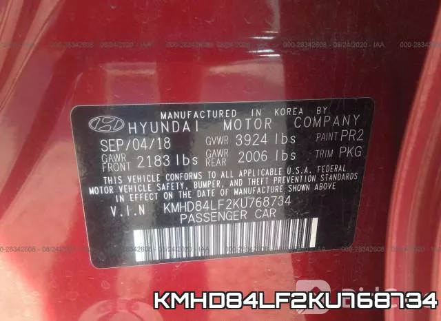 KMHD84LF2KU768734 фото 10