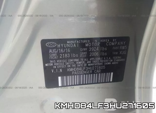 KMHD84LF3HU271605 фото 10