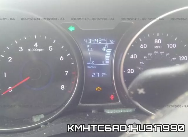 KMHTC6AD1HU317990 фото 8