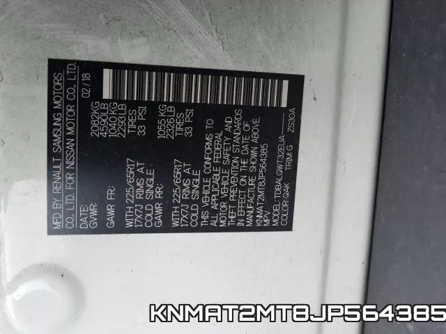 KNMAT2MT8JP564385 фото 2
