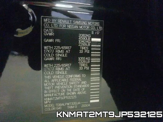 KNMAT2MT9JP532125 фото 2