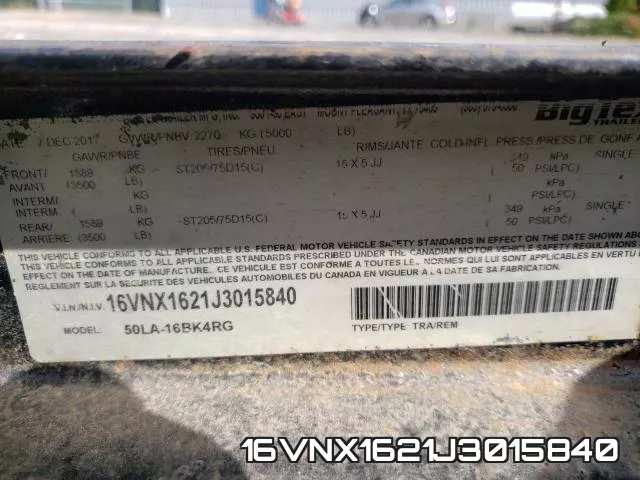 16VNX1621J3015840 фото 2
