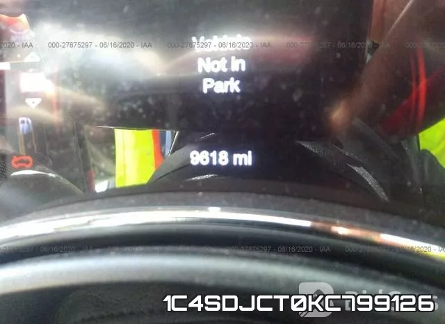 1C4SDJCT0KC799126 фото 8
