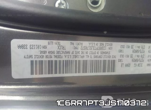 1C6RR7PT3JS170372 фото 10
