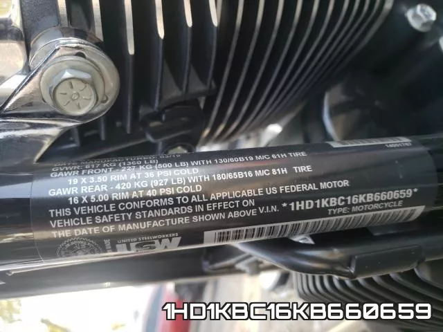 1HD1KBC16KB660659 фото 2