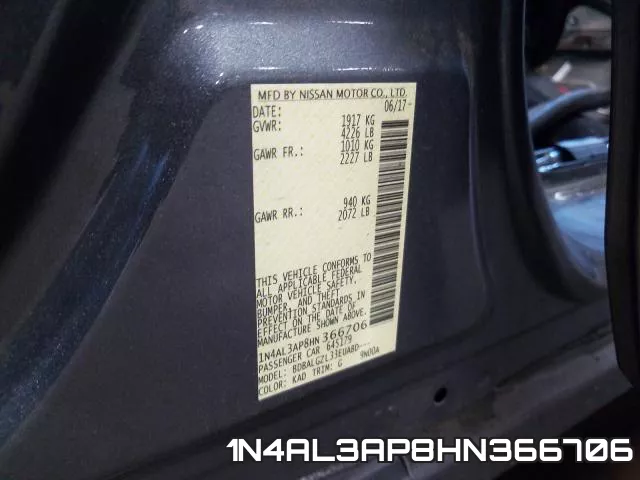 1N4AL3AP8HN366706 фото 2