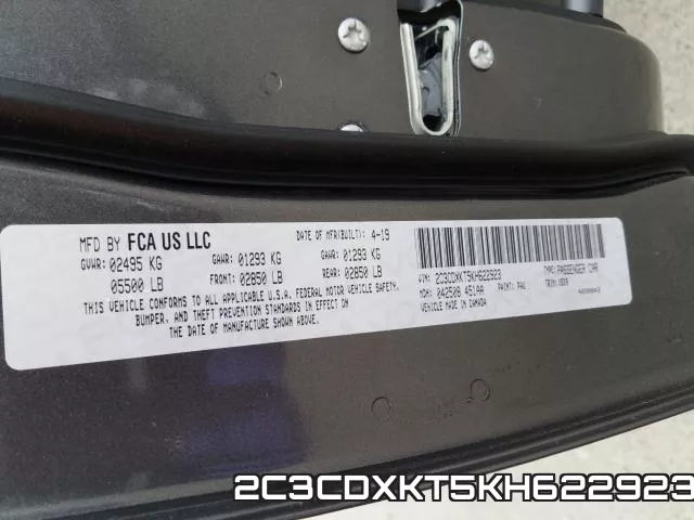 2C3CDXKT5KH622923 фото 2