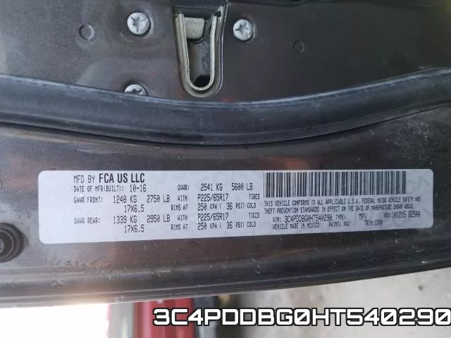 3C4PDDBG0HT540290 фото 2