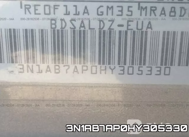 3N1AB7AP0HY305330 фото 10