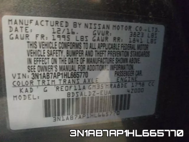 3N1AB7AP1HL665770 фото 2