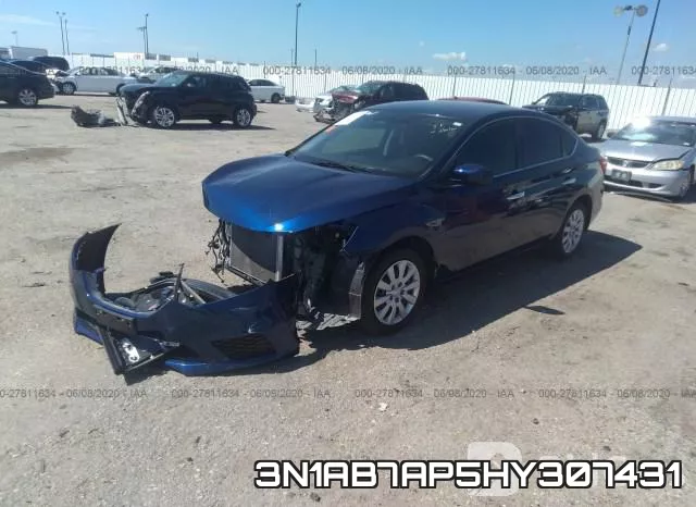 3N1AB7AP5HY307431 фото 3