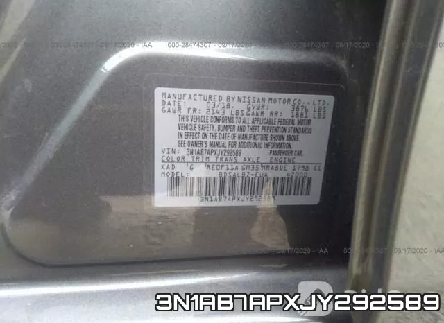 3N1AB7APXJY292589 фото 10