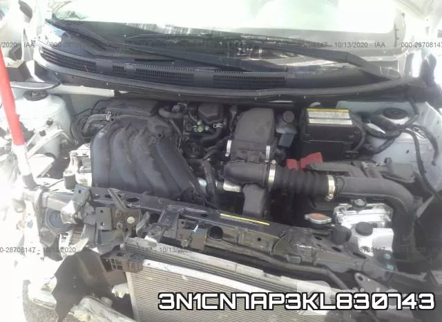 3N1CN7AP3KL830743 фото 2