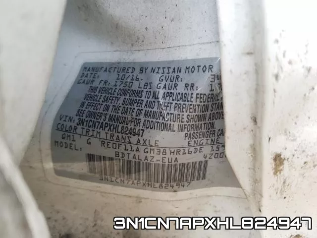 3N1CN7APXHL824947 фото 2