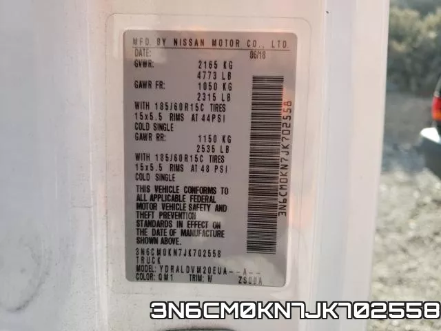 3N6CM0KN7JK702558 фото 2
