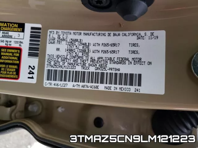 3TMAZ5CN9LM121223 фото 2