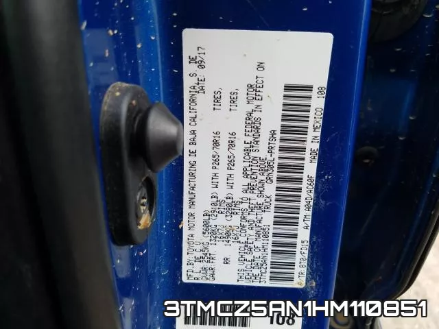 3TMCZ5AN1HM110851 фото 2