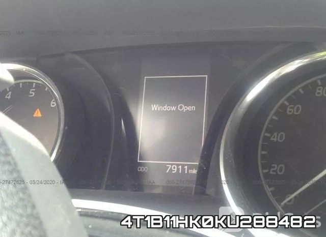 4T1B11HK0KU288482 фото 8