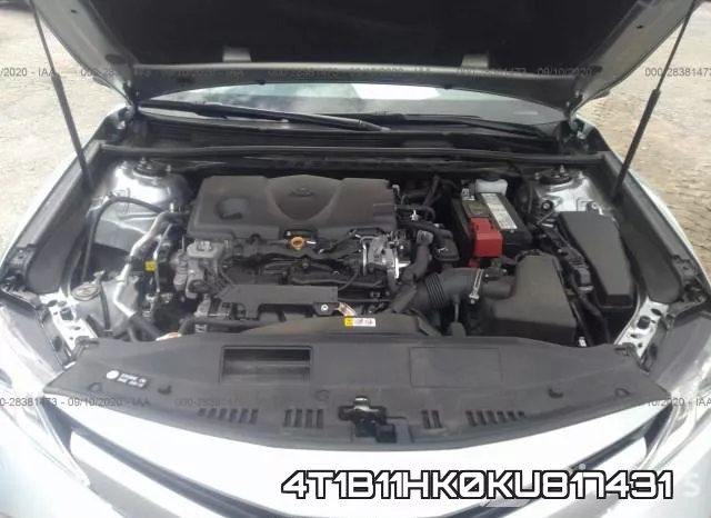 4T1B11HK0KU817431 фото 2
