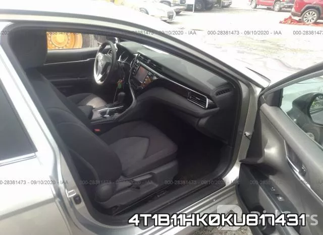 4T1B11HK0KU817431 фото 6