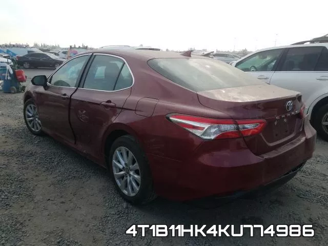 4T1B11HK4KU774986 фото 4