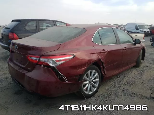 4T1B11HK4KU774986 фото 5