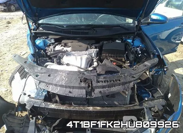 4T1BF1FK2HU809926 фото 2