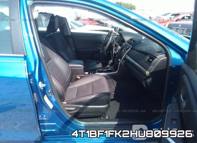 4T1BF1FK2HU809926 фото 6