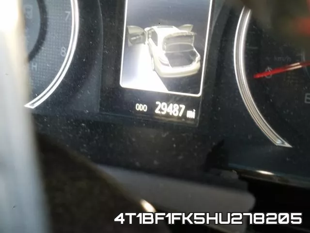 4T1BF1FK5HU278205 фото 9