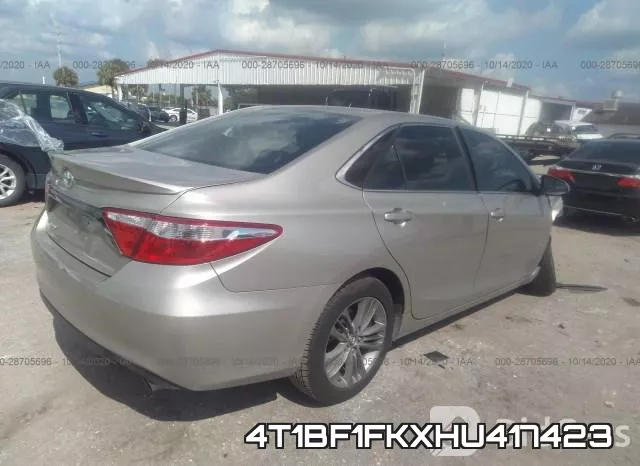 4T1BF1FKXHU417423 фото 5